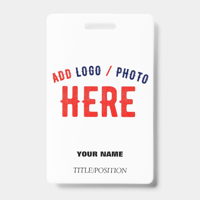 CRACHÁ ESTILOSO BRANCO PERSONALIZÁVEL MODERNO VERIFICADO  (Frente)