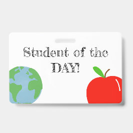 Crachá Estudante do DIA!