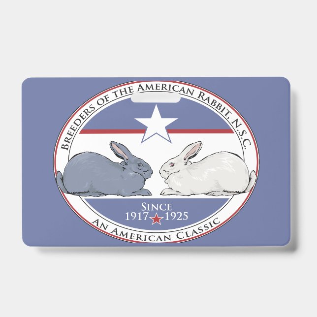 Crachá Etiquetas de Gaiola BARNSC (Frente)