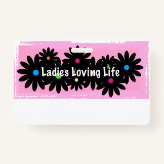 Crachá Etiquetas de nome!