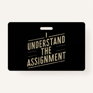 Crachá Eu entendo a atribuição Vote Kamala 2024