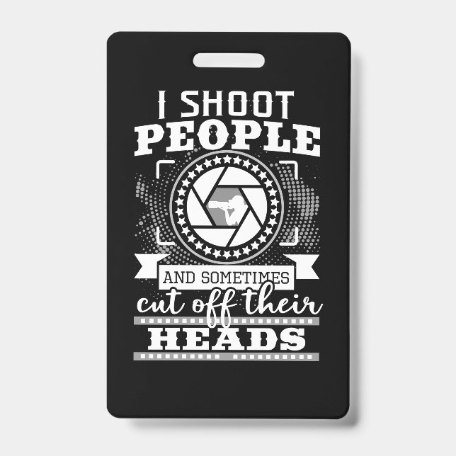 Crachá Eu Sou Fotógrafo (Frente)