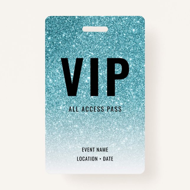 Crachá Evento Personalizado VIP ou Falha de Concertação (Frente)