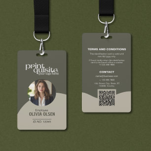 Crachá Evento Tonelado Terrestre/Cartão de Identificação