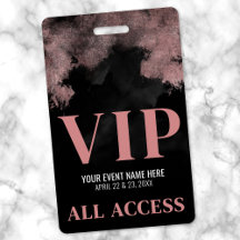Evento VIP Personalizado Black Pink