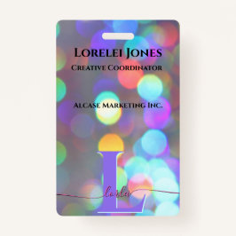 Crachá Faíscas Multicolores