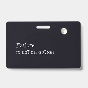 Crachá Falha não é uma opção personalizada