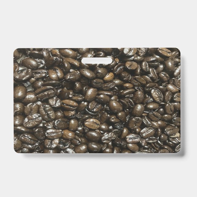 Crachá Feijões de café (Frente)