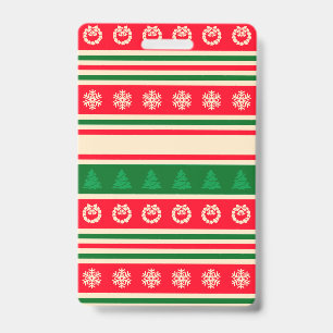 Crachá Feliz Natal