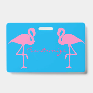 Crachá Flamingos Rosa Thunder_Cove