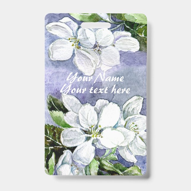 Crachá Flor de maçã (Front)