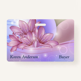 Crachá Flores e ovos num fundo pastel colorido