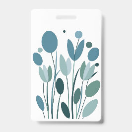 Crachá Flores geométricas