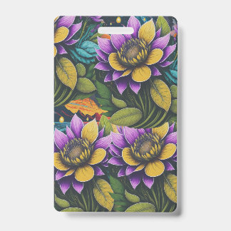 Crachá Flores mágicas