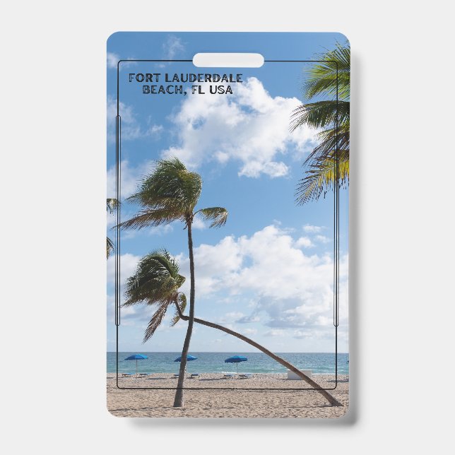 Crachá Fort Lauderdale (Frente)
