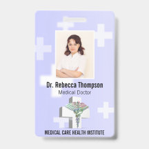 Foto Caduceu 3D Holográfico Médico Cruz Branca
