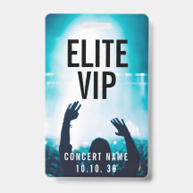 Foto de Evento VIP com Nome Personalizado de Conce