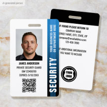 Foto de ID de Oficial de Segurança Profissional Az