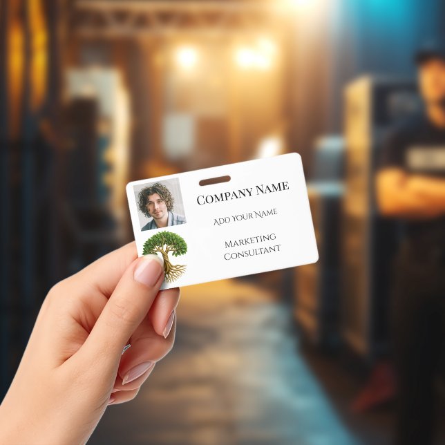 Crachá Foto de Material Promocional da Empresa Tree of Li (Concerto)