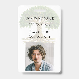 Crachá Foto do Material Promocional da Árvore da Vida Emp