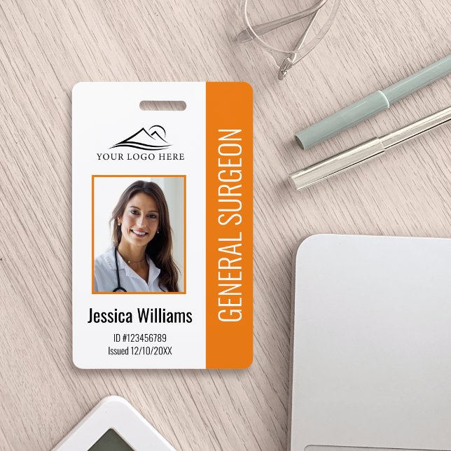 Crachá Fotografia personalizada profissional médica e ID  (Criador carregado)