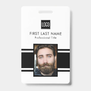 Crachá Funcionário Personalizado Foto do Funcionarios d