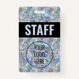 Crachá Fundo da Pedra Óptica Holográfica