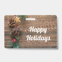 Crachá fundo de madeira com pínus