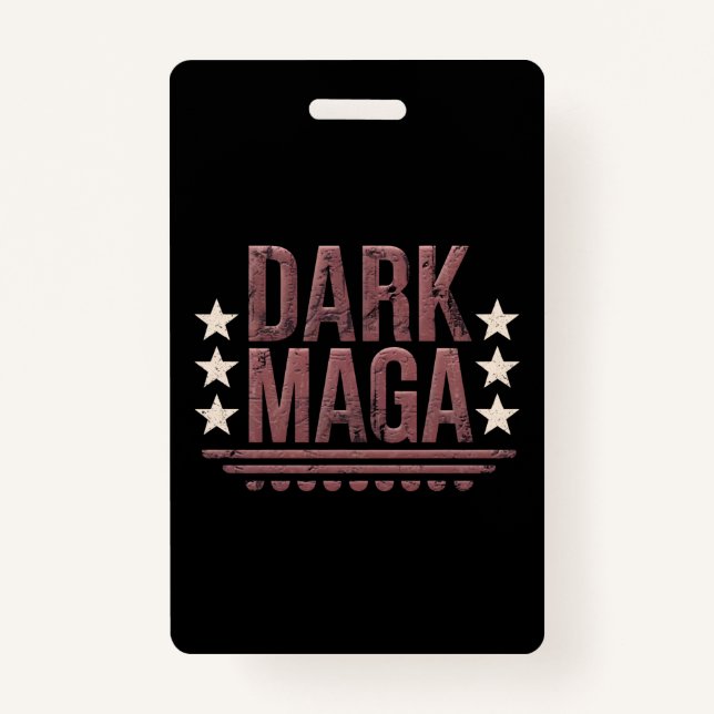 Crachá Funny DARK MAGA 2024 (Frente)