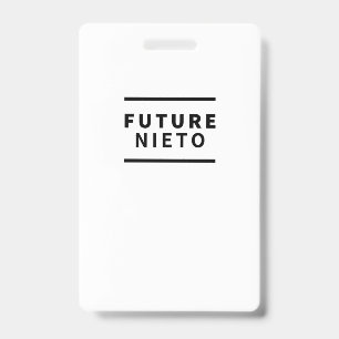 Crachá Futuro novo