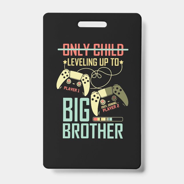 Crachá Gamer Gift | Jogador Big Brother 2021 (Frente)