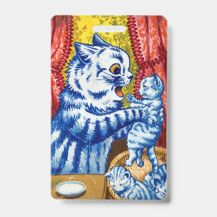 Crachá Gata e seus gatinhos