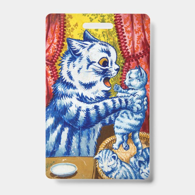 Crachá Gata e seus gatinhos (Frente)