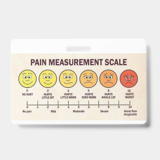 Crachá Gerenciamento de Dor
