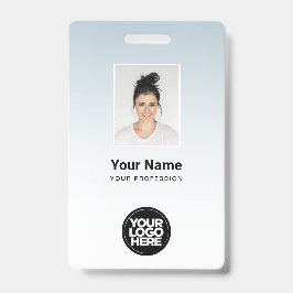 Crachá Gradação de Nome do Bar de Fotografia do Funcionár