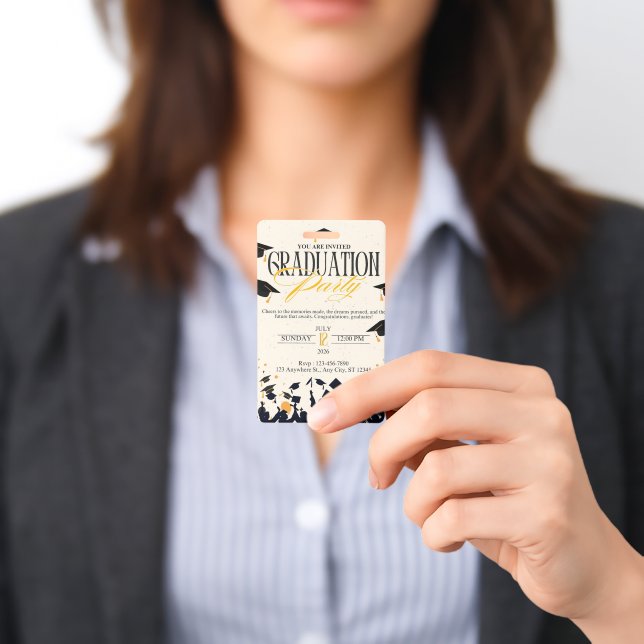 Crachá Graduação (Apresentado)