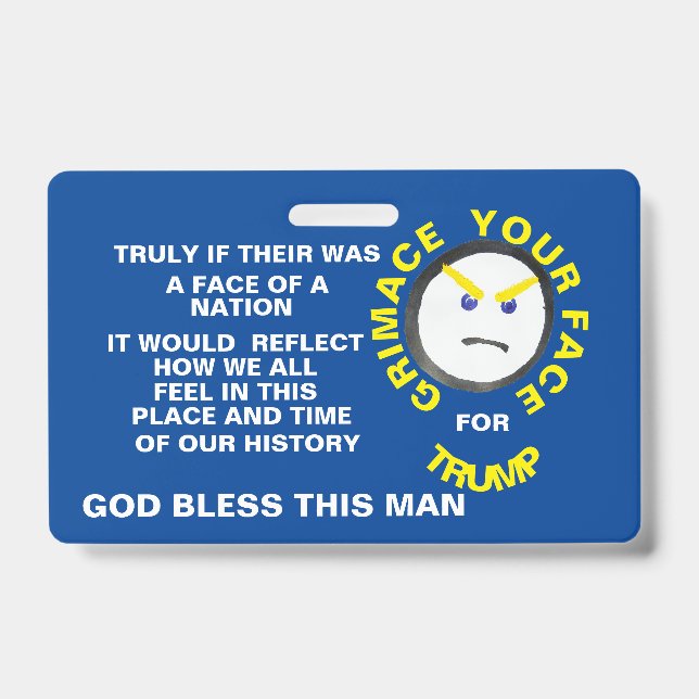 CRACHÁ GRIMACE (Frente)