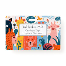 Grupo de animais imaginários coloridos