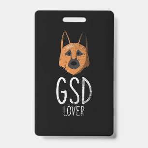 Crachá GSD Lover