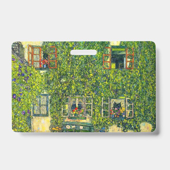 Crachá Gustav Klimt A Casa de Guardaboschi (Frente)