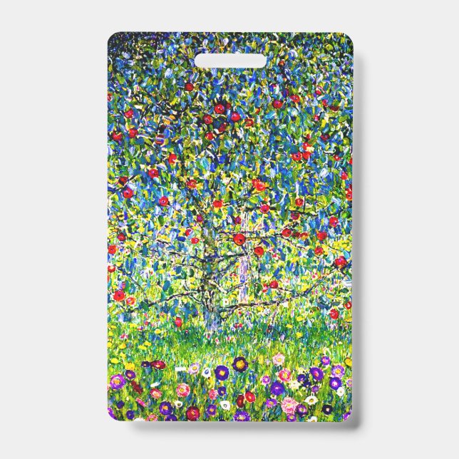 Crachá Gustav Klimt Árvore de Maçã (Frente)