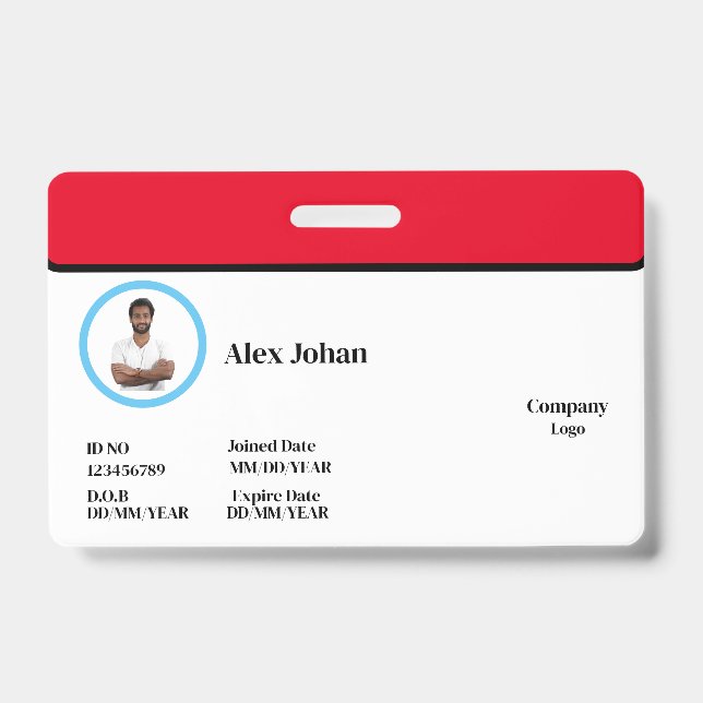 Crachá Horizontal (Front)