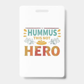 Crachá Hummus Hero