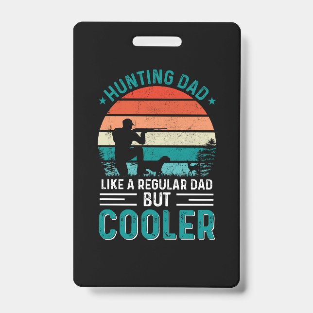 Crachá Hunting Dad (Frente)