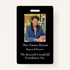 Crachá ID da empresa