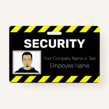 ID da Guarda de Segurança de Fotos Personalizada A