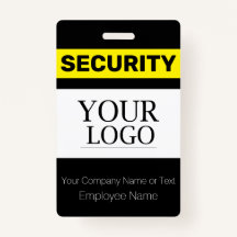 ID da Guarda de segurança do logotipo personalizad