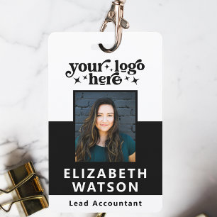 Crachá ID de Evento Personalizado com o Nome do Painel de