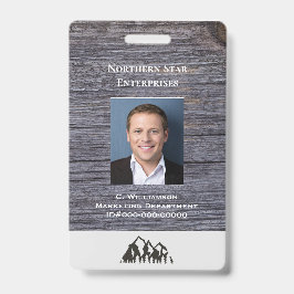 Crachá Id de Funcionário Personalizado Pequeno