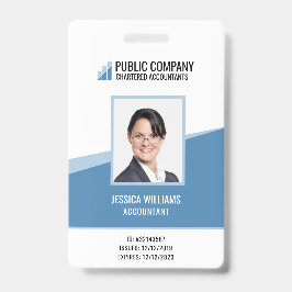 Crachá ID de Funcionarios Pessoal de Fotografia Personali